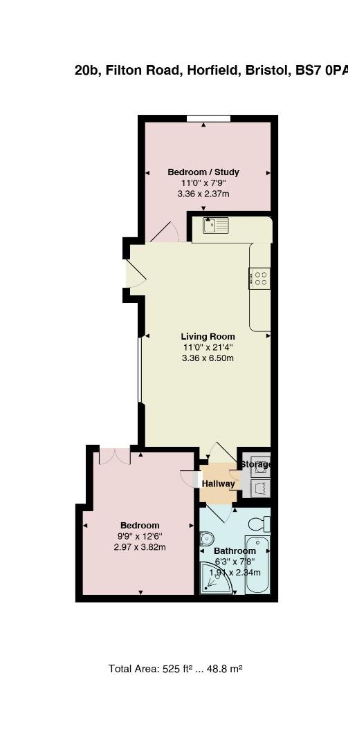 Floorplan for Filton Road, Horfield, Bristol